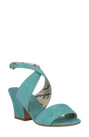 Ferragamo Sheena Sandal in Teal Blue at Nordstrom Rack, Size 6