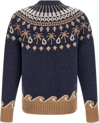 Alanui Sweet Winter Sweater - Navy