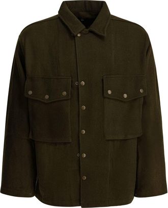 Needles Wool Overshirt Jacket