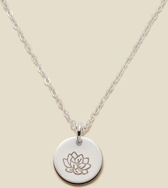 Made by Mary July Birth Flower Necklace