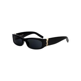 Saint Laurent Sunglasses, unisex, Black, Size: 55 MM Stylish Sunglasses SL M152