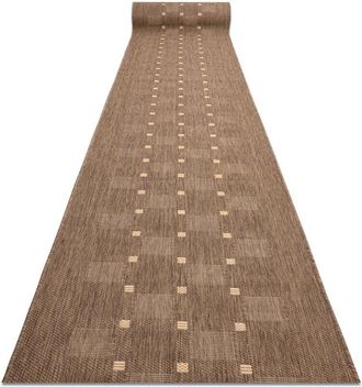 RugsX Rugsx - Runner sizal floorlux design 20079 coffe / mais 70 cm beige 70x310 cm