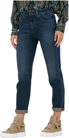 Diesel Slim Fit D-joy Blue Jeans - Dames - Cropped Jeans - Blauw - W27 L34 - Katoen - Jeans