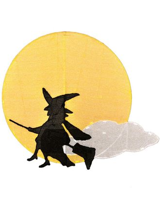 National Tree Company 41 Moon And Flying Witch With Leds Lights