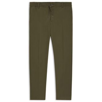 BOSS Modern-fit pants in stretch twill