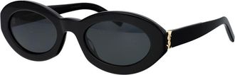 Saint Laurent Dames, Accessoires, Zwart, Maat: 52 MM Nylon