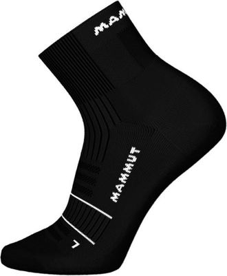 Mammut Trail Running Targeted Cushion Quarter Laufsocken - Unisex | schwarz