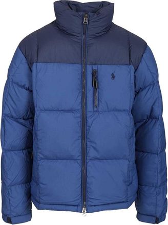 Polo Ralph Lauren Gorham Down Jacket - Heren - Winterjassen - Blauw - XL - Leer - Jassen