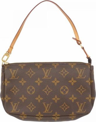 Louis Vuitton Brown Pouch (Pre-Owned)