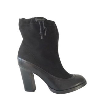 Rag & Bone Rag & Bone Black Nubuck Holt Ankle Boots Size 40