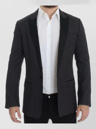 Dolce & Gabbana wool slim-fit blazer