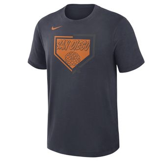 Nike San Diego Padres Icon City Connect Logo Nike Mens Dri-FIT MLB T-Shirt in Black | 03494CAPYP-0ZQ