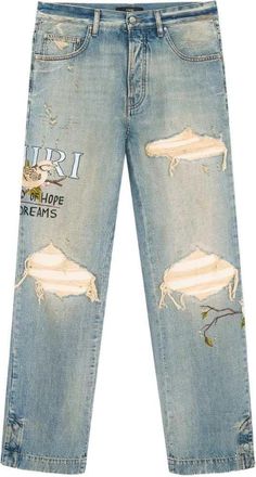 Amiri Distressed-Jeans