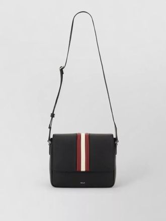 Bally mythos shoulder bag stripe detail strap
