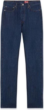 Fortela 992 Johnny Japan Selvedge High-Waisted 5-Pocket Rinse Wash Denim in Blue at Nordstrom, Size 34 X 31 Eu