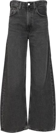A Gold E Low Curve Jeans - Dames - Loose Fit Jeans - Zwart - W27 - Katoen - Jeans