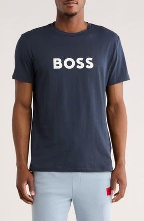 BOSS Logo Graphic T-Shirt in Navy at Nordstrom Rack, Size X-Large