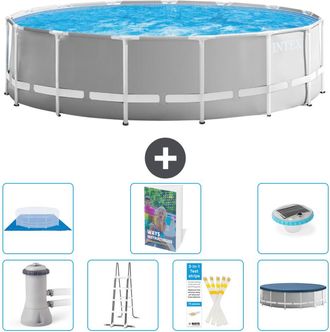 Intex Piscina Prism Frame Redonda - 457x122 Cm - 8-piezas S596