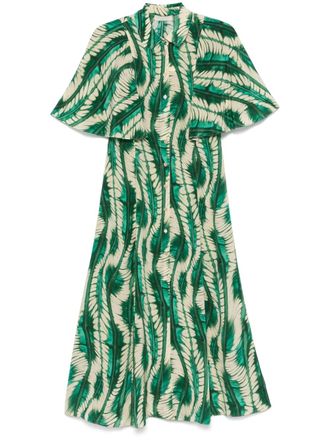 Ulla Johnson Silhuette midi dress - Green