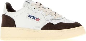 Autry Womens White Leather Medalist Sneakers Sofleasuewhtmogano