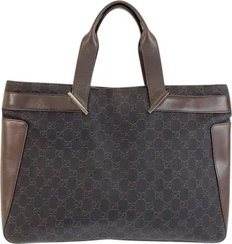 Gucci Gg Canvas Tote Bag (Authentic Pre-Loved)