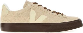 Veja Campo Textured Suede - female - Veja - Sneakers - Beige - 10 UK - Shoes