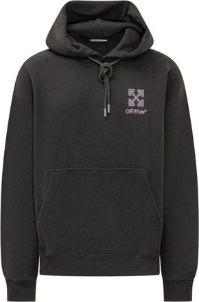 Off-white Sweatshirts - Heren - Hoodies - Zwart - S - Katoen - Hoodies & sweatvesten