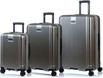 Champs Luggage Marquis 3-Piece Hardside Luggage Set in Grey at Nordstrom Rack
