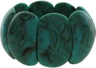 Olivia Welles Lucy Stretch Bracelet in Turquoise /Brown at Nordstrom Rack