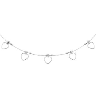 Orphelia WoMens 925 Sterling Silver Necklace - ZK-2710 - One Size