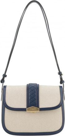 Pourchet Tassen, Dames, Beige, ONE Size, Leer, Steppe Crossbody Tas