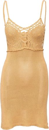Romeo Gigli G Gigli Crochet Dress - 00s
