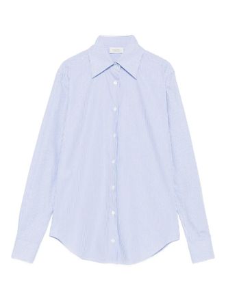 Mazzarelli Gestreept blouse - Blauw