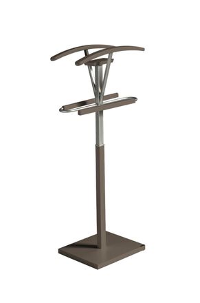 HERDASA Gal&aacute;n de noche doble de madera de haya moka 110x47x34 cm