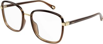 Chlo&eacute; Optical Frame - Dames - Brillen - Bruin - 50 MM - Accessoires