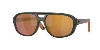 Costa 6S9133 Street Heat Polarized 913305 Mens Sunglasses Green Size 55