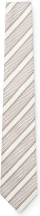 BOSS Diagonal-stripe tie in silk