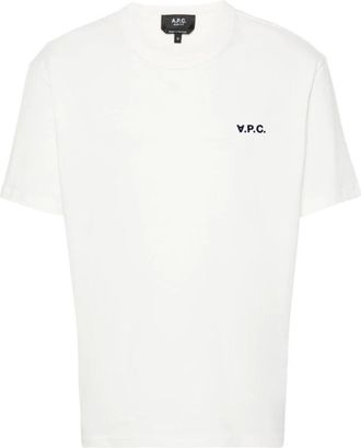 A.P.C. Hombre, Camisetas, Blanco, Talla: S