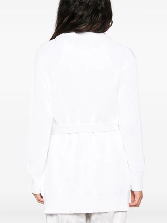 Brunello Cucinelli Womens Logo-Patch Cardigan Ss25 W