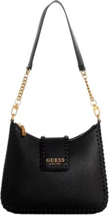 Guess Libera Hobo - Dames - Schoudertassen - Zwart - ONE Size - Tassen