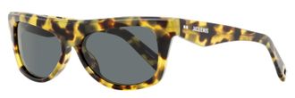 Jacquemus Unisex Rectagular Pina Sunglasses JAC58S 002 Tortoise 55mm