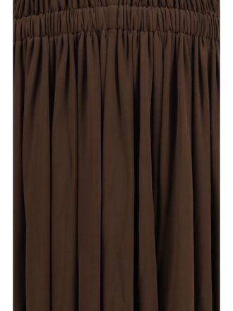 Alaia Womens Dress Deesse Chocolate Viscose