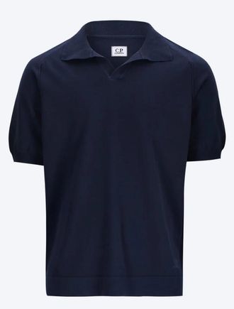 C.P. Company Cuello tipo polo de punto C.P.Company