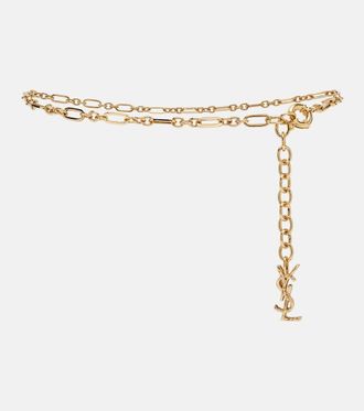 Saint Laurent Cintur&oacute;n Cassandre de cadena