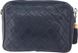 Chanel Borsa a tracolla vintage Pre-owned - - Pre-owned - Donna - Blu - ONE SIZE