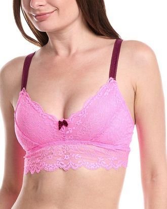 Honeydew Intimates Claudia Black & Sand Lace Bralette