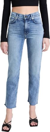 LE JEAN Stevie Slim Boyfriend Jean In Lush