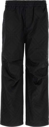 Burberry Mens Black Nylon Pant - Size Medium