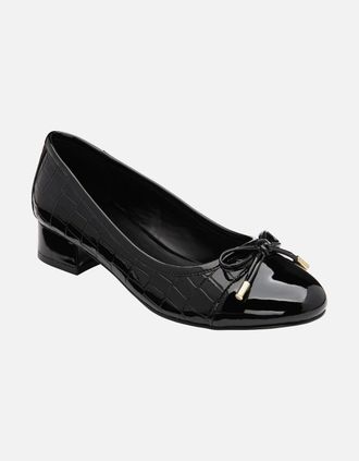 Lotus Womens Rush Womens Ballet Pumps - Black - Size: 6