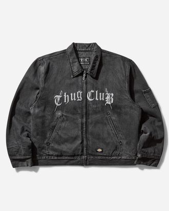 Thug Club Men s Dickies Eisenhower Jacket Black